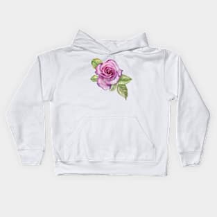 Rose Sticker Kids Hoodie